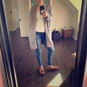 Aritzia cardigan sweater with pockets.